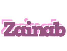 Zainab relaxing logo