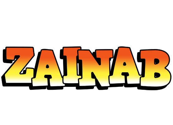Zainab sunset logo