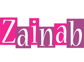 Zainab whine logo