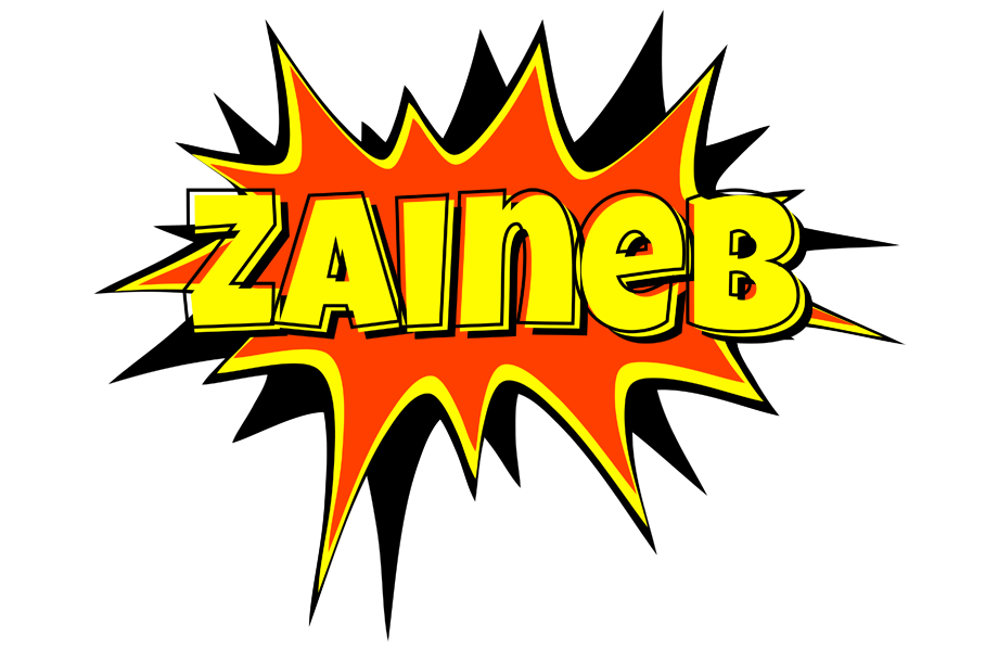 Zaineb bazinga logo