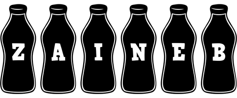 Zaineb bottle logo