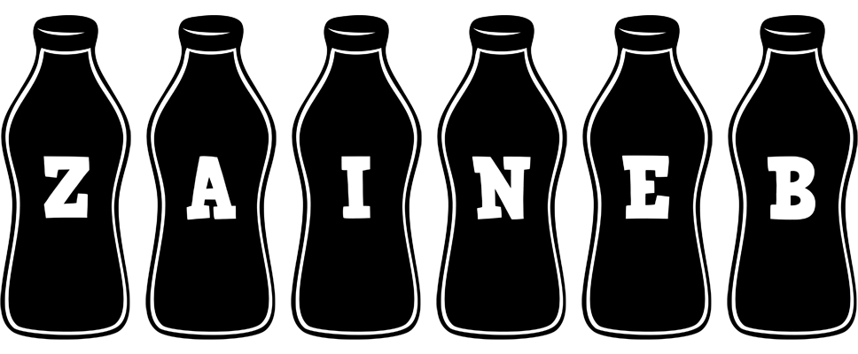 Zaineb bottle logo