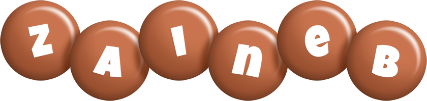 Zaineb candy-brown logo