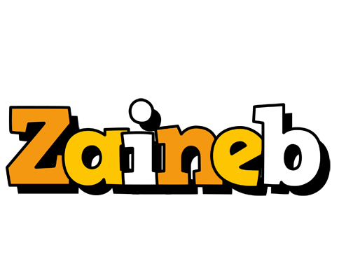 Zaineb cartoon logo