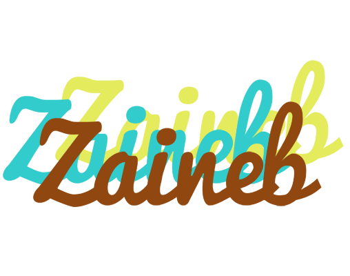 Zaineb cupcake logo