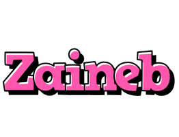 Zaineb girlish logo