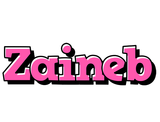 Zaineb girlish logo