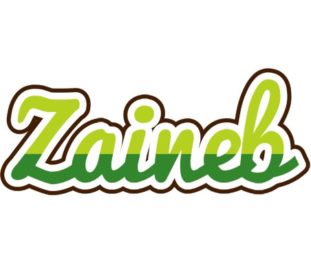 Zaineb golfing logo