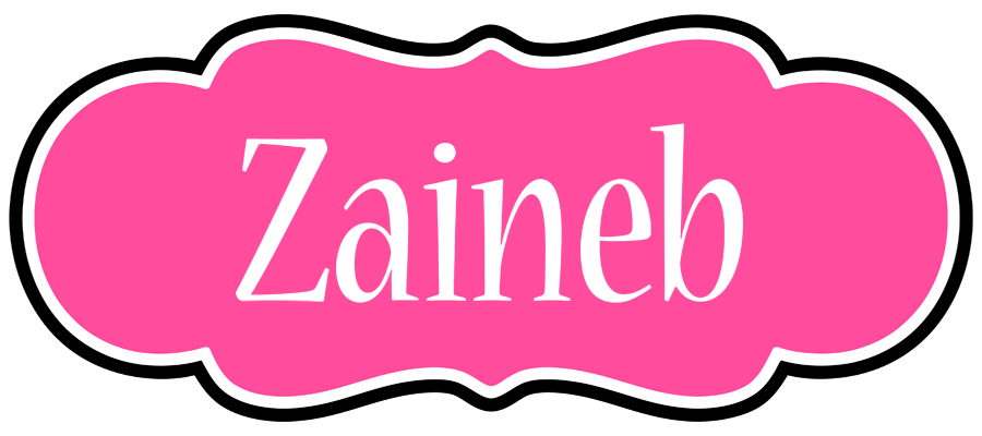 Zaineb invitation logo