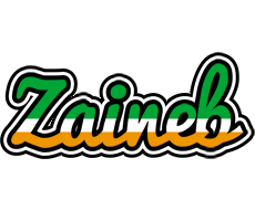 Zaineb ireland logo