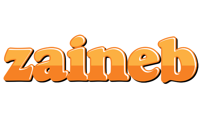 Zaineb orange logo