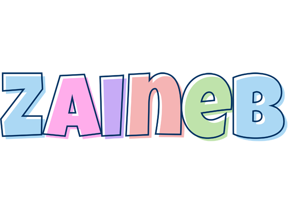 Zaineb pastel logo