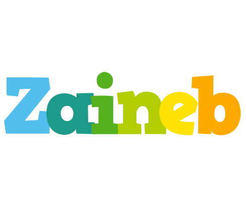 Zaineb rainbows logo