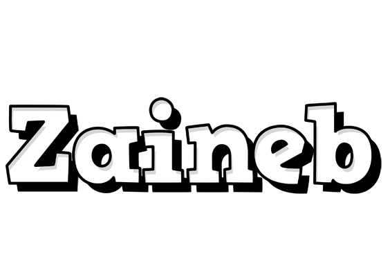 Zaineb snowing logo