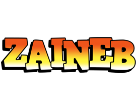 Zaineb sunset logo