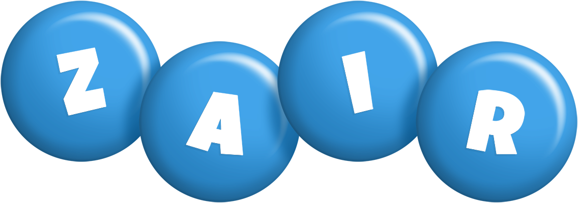 Zair candy-blue logo