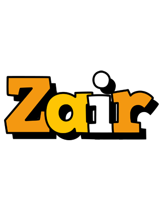 Zair cartoon logo