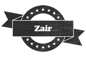 Zair grunge logo