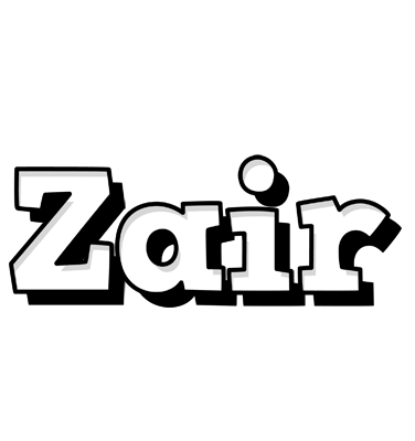 Zair snowing logo