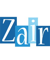 Zair winter logo