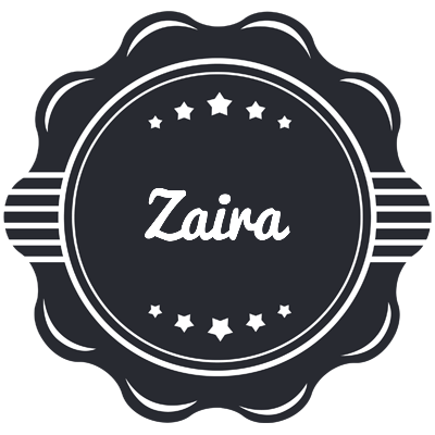 Zaira badge logo