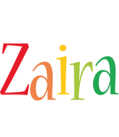 Zaira birthday logo