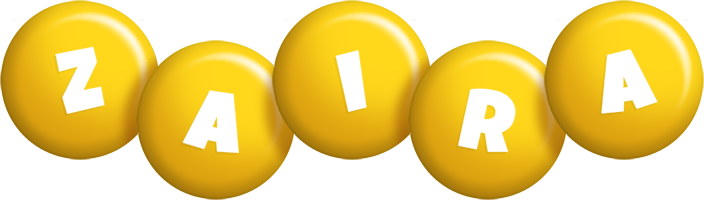 Zaira candy-yellow logo
