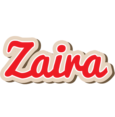 Zaira chocolate logo