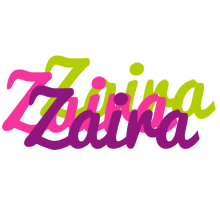 Zaira flowers logo