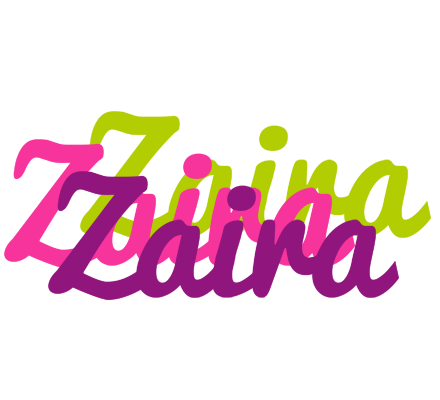 Zaira flowers logo
