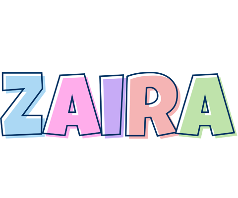Zaira pastel logo
