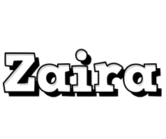 Zaira snowing logo