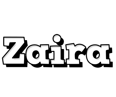 Zaira snowing logo