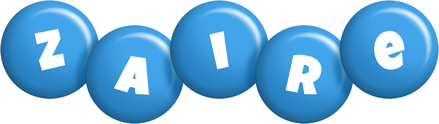 Zaire candy-blue logo