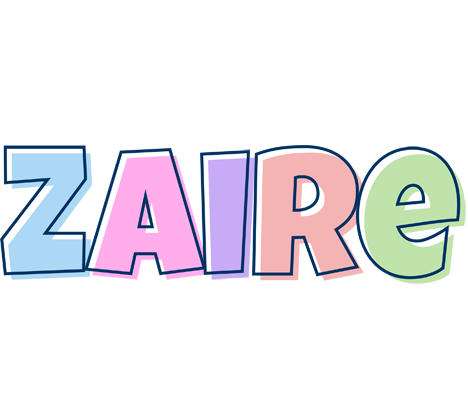 Zaire pastel logo