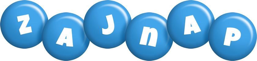 Zajnap candy-blue logo