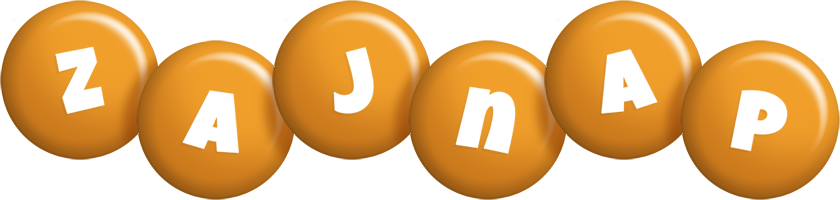 Zajnap candy-orange logo