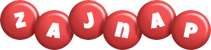 Zajnap candy-red logo