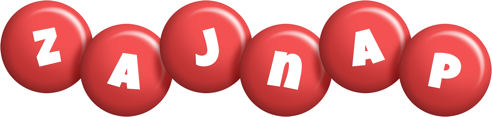 Zajnap candy-red logo