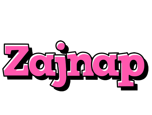 Zajnap girlish logo