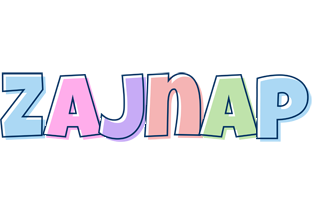 Zajnap pastel logo