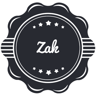 Zak badge logo