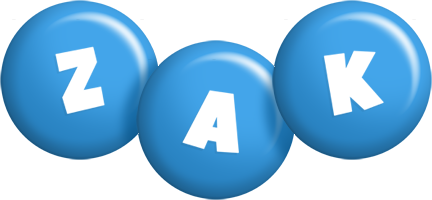 Zak candy-blue logo