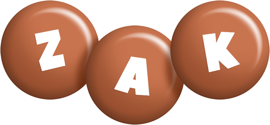 Zak candy-brown logo