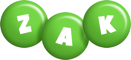 Zak candy-green logo