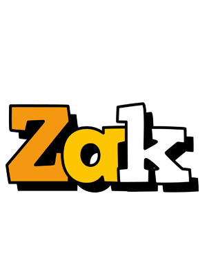 Zak cartoon logo