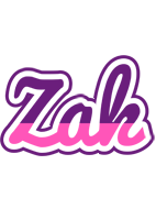 Zak cheerful logo