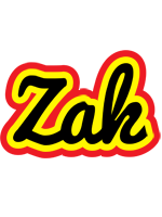 Zak flaming logo