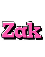 Zak girlish logo