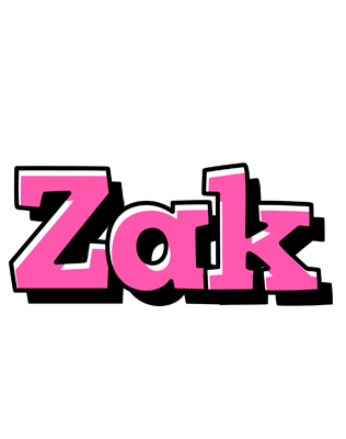Zak girlish logo